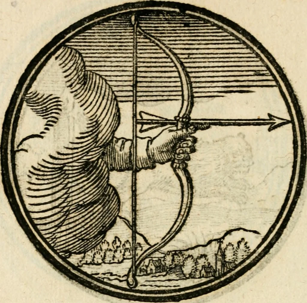 An illustration from Cornelii Giselberti Plempii Amsterodamum monogrammon, 1616, leaf 135