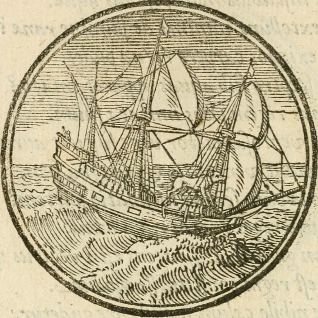 An illustration from Cornelii Giselberti Plempii Amsterodamum monogrammon, 1616, leaf 143
