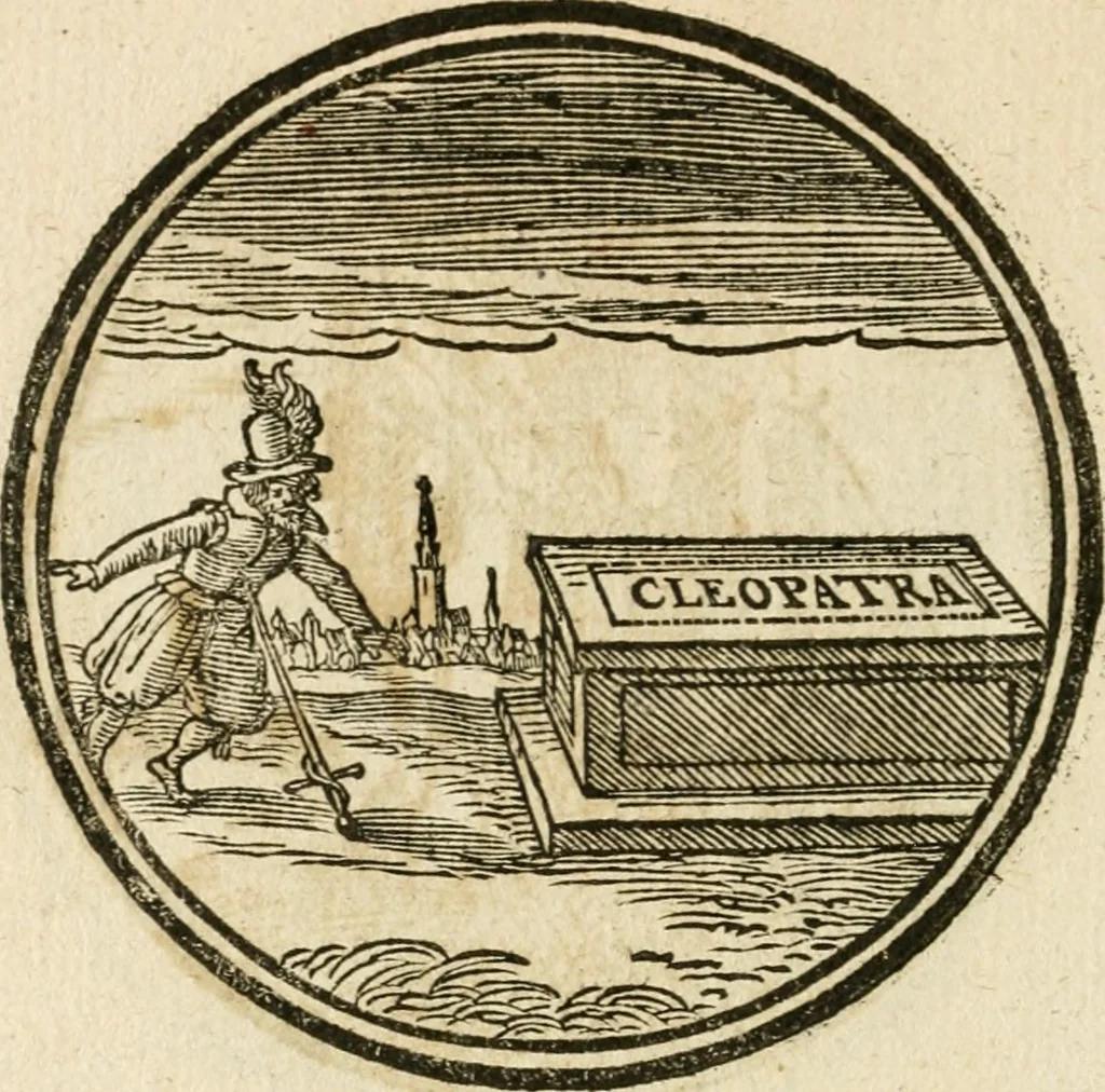 An illustration from Cornelii Giselberti Plempii Amsterodamum monogrammon, 1616, leaf 149