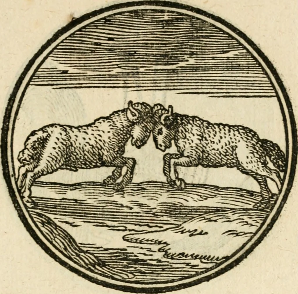 An illustration from Cornelii Giselberti Plempii Amsterodamum monogrammon, 1616, leaf 158