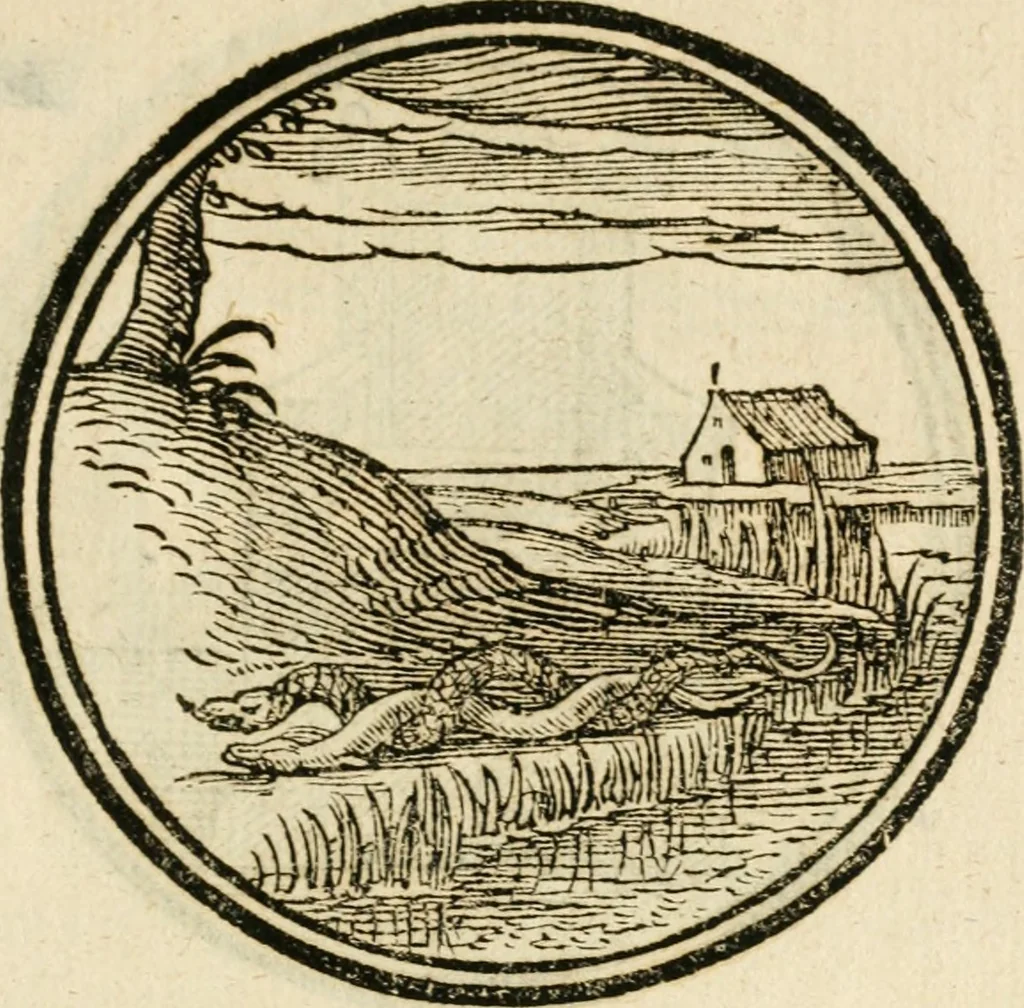 An illustration from Cornelii Giselberti Plempii Amsterodamum monogrammon, 1616, leaf 162