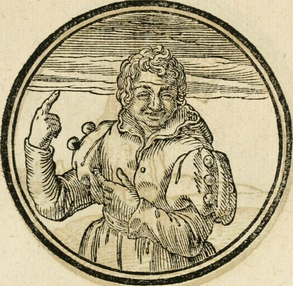 An illustration from Cornelii Giselberti Plempii Amsterodamum monogrammon, 1616, leaf 164