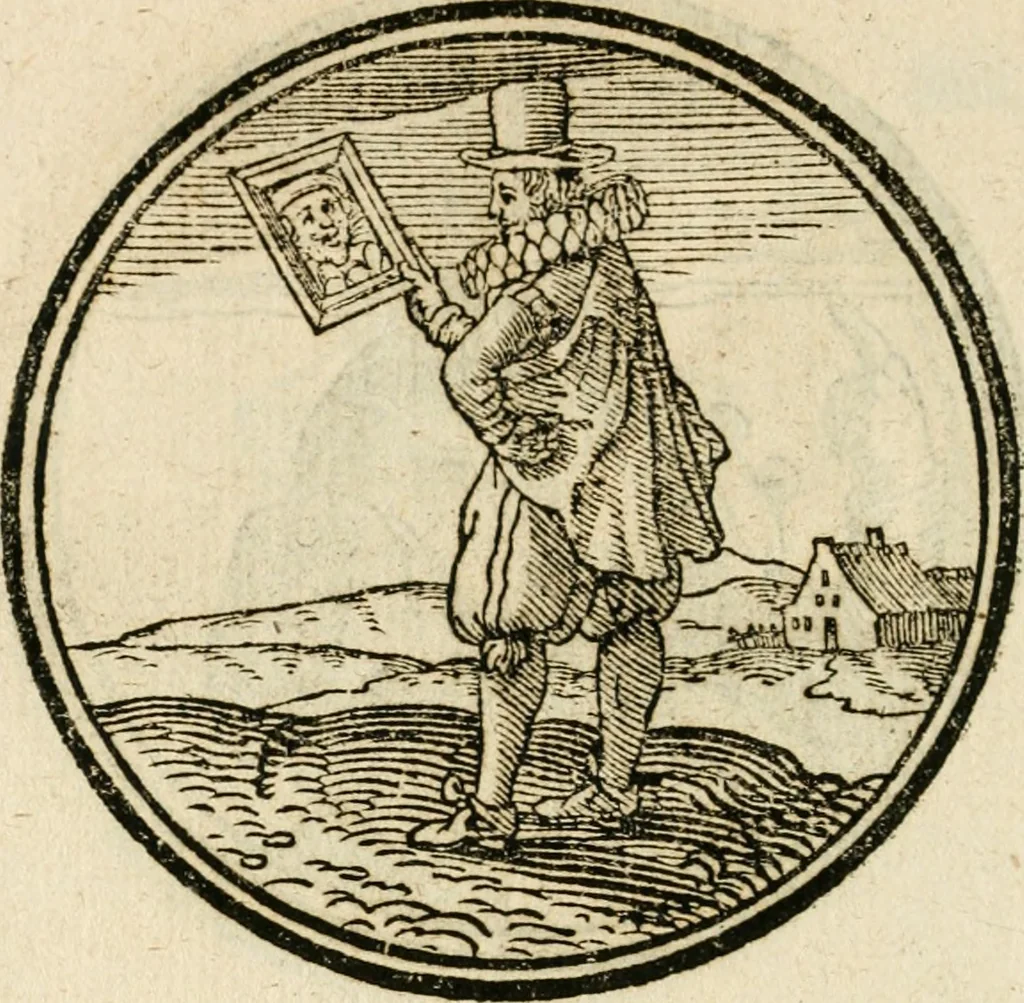 An illustration from Cornelii Giselberti Plempii Amsterodamum monogrammon, 1616, leaf 165