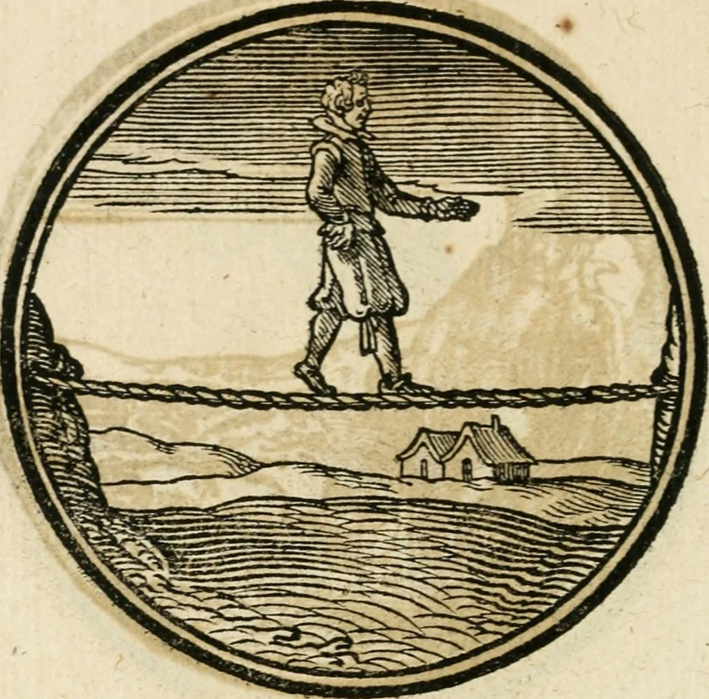 An illustration from Cornelii Giselberti Plempii Amsterodamum monogrammon, 1616, leaf 167