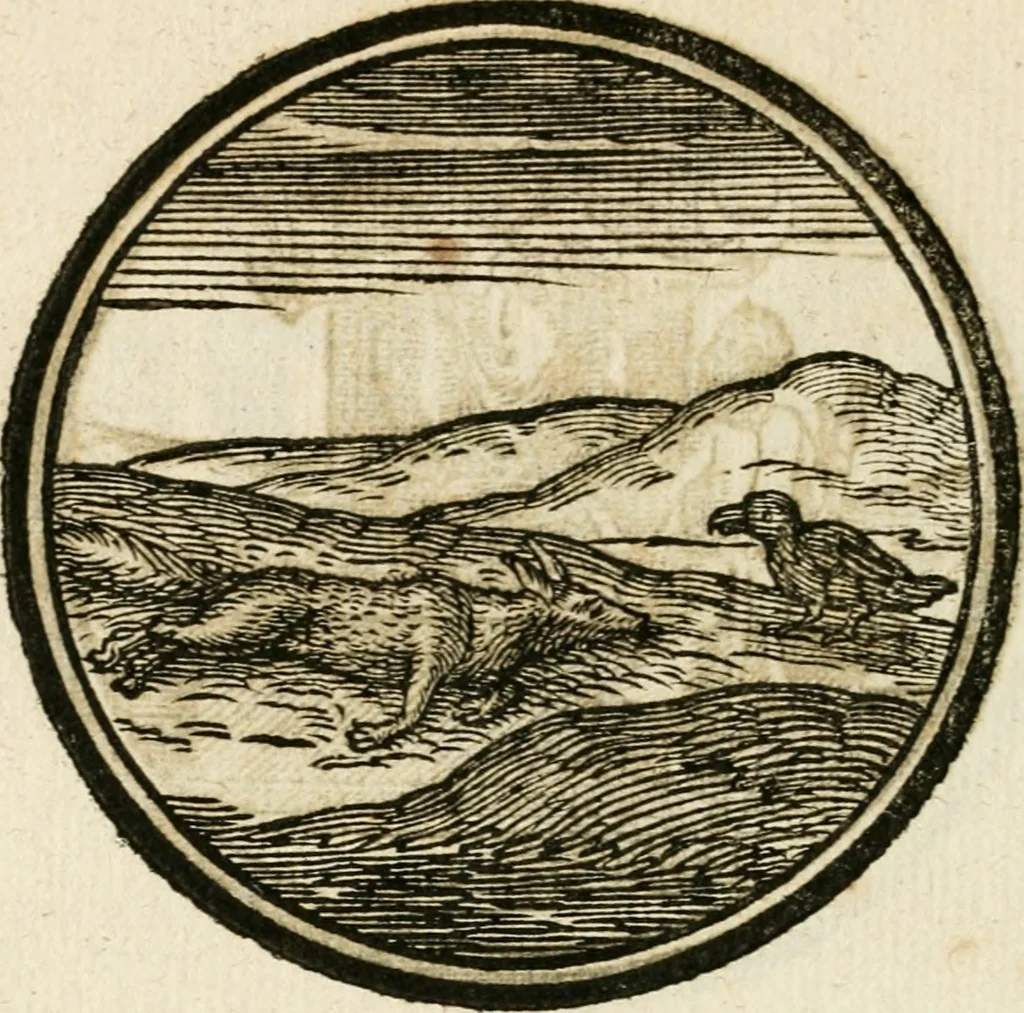 An illustration from Cornelii Giselberti Plempii Amsterodamum monogrammon, 1616, leaf 171