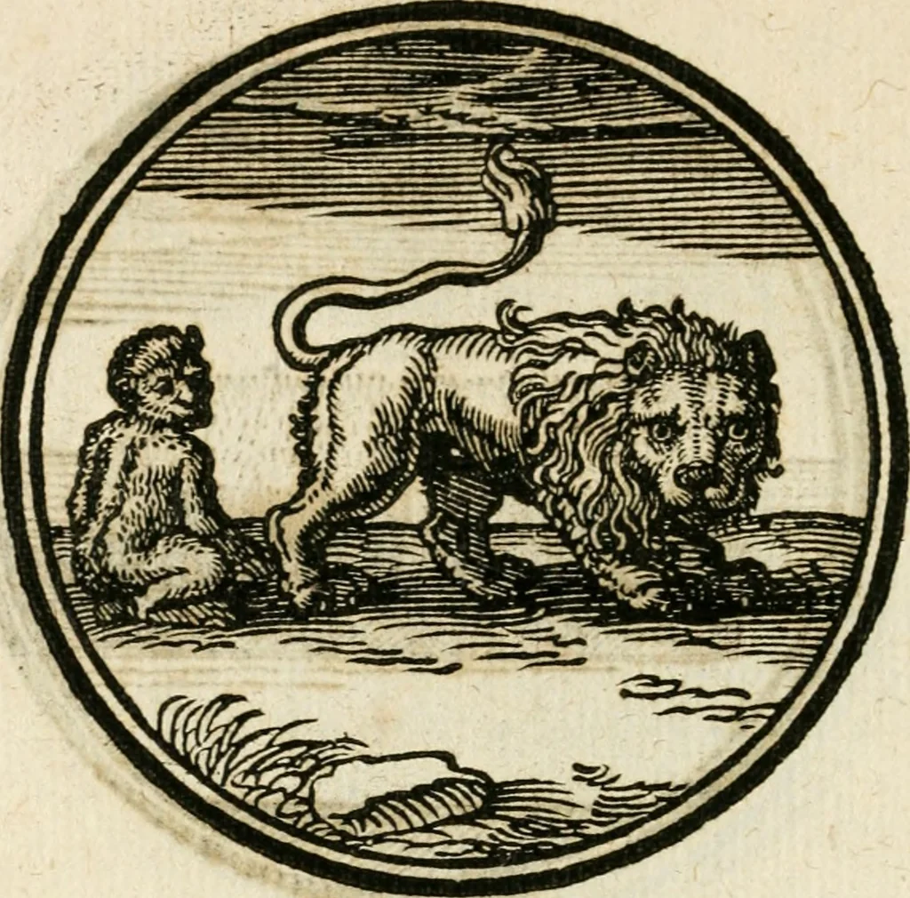 An illustration from Cornelii Giselberti Plempii Amsterodamum monogrammon, 1616, leaf 177