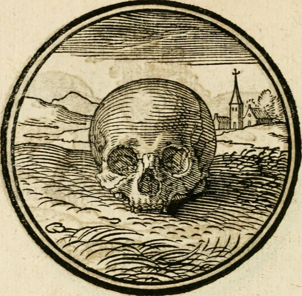 An illustration from Cornelii Giselberti Plempii Amsterodamum monogrammon, 1616, leaf 183