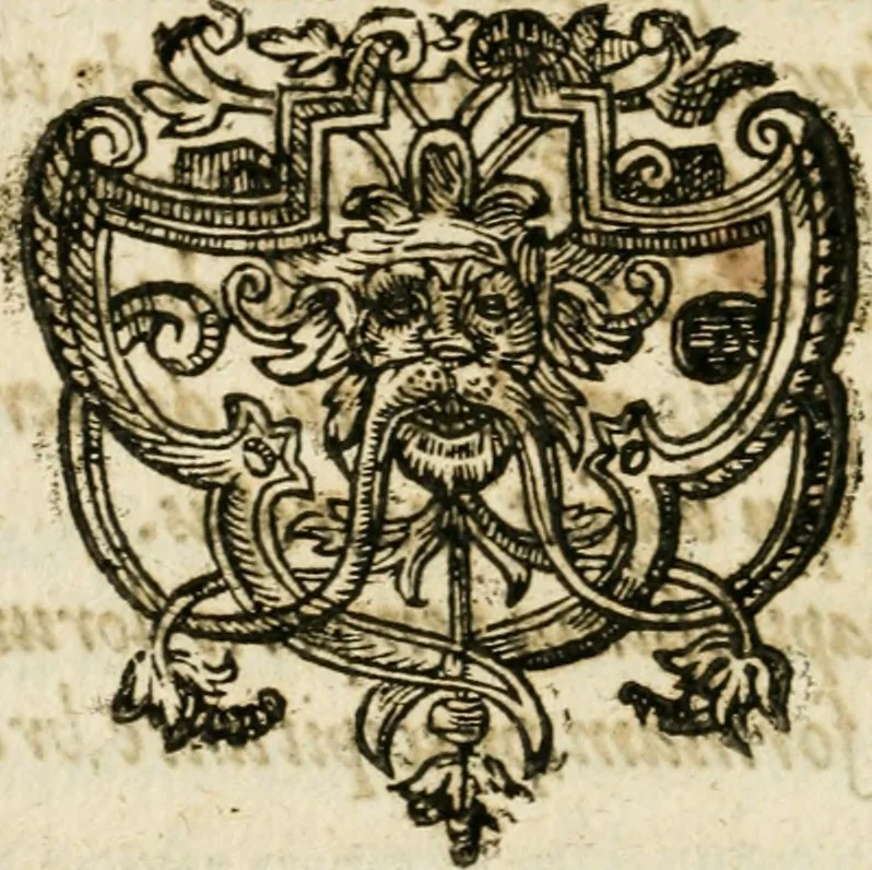 An illustration from Cornelii Giselberti Plempii Amsterodamum monogrammon, 1616, leaf 189