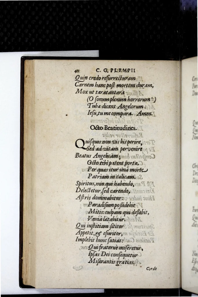An illustration from Cornelii Giselberti Plempii Musius, sive, Rhythmi : cum poëmatijs, 1618, leaf 52