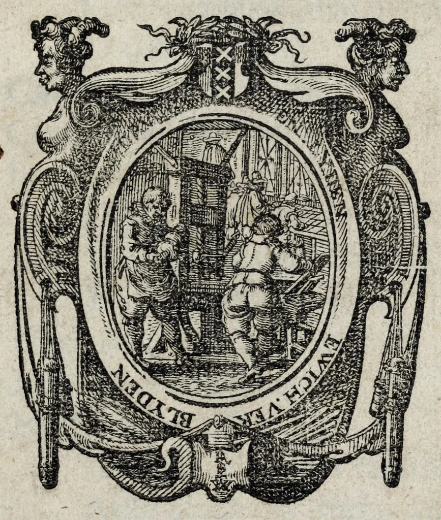 An illustration from Cornelii Giselberti Plempii Musius, sive, Rhythmi : cum poëmatijs, 1618, leaf 9