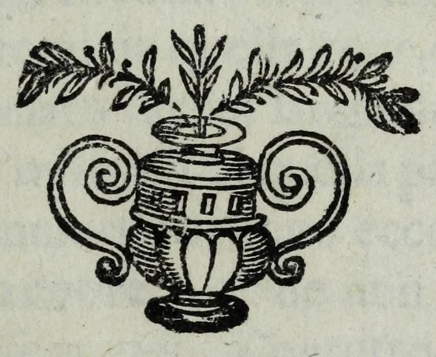 An illustration from Corona della nobiltà d'Italia, ouero, Compendio dell' istorie delle famiglie illustri, 1639, leaf 7