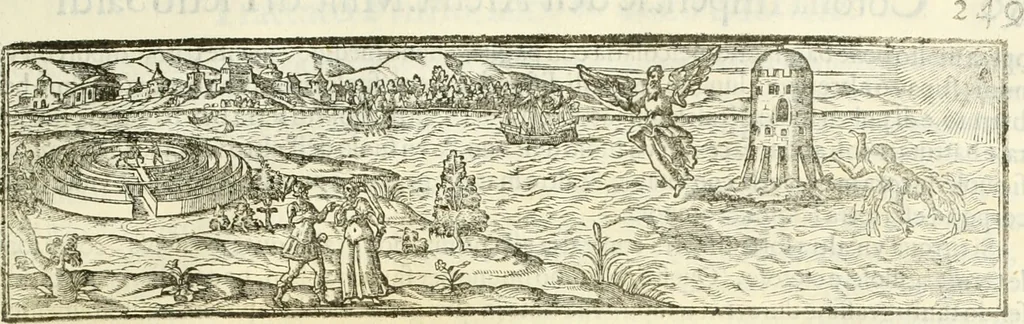 An illustration from Corona imperiale dell' architettura militare, 1618, leaf 270
