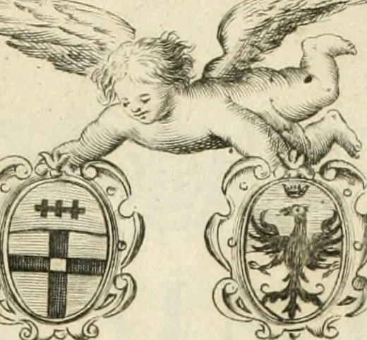 An illustration from Corona imperiale dell' architettura militare, 1618, leaf 4