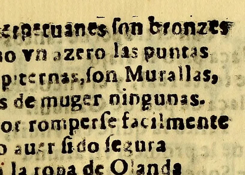 An illustration from Corona mural de Apolo. : Texida en las devidas alabancas, de el Exmo. Sor. D. Pedro de Toledo y Leyva marques de Mancera, señor de las Cinco Villas, del Consejo de Guerra, y gentilhombre de la camara de su Magestad, comendador de Esparragal, de la Orden de Alcantara, virrey gouernador, lugar teniente, y capitan general del Perù, Chile y Tierrafirme, &c. A la construccion de el valentissimo muro, con que cercò el puerto de el Callao: por los afectuosos hijos de las musas, y de este numeroso Lima. / Dada a la estampa. Por el Lic. D. Ioan de Escalona, y Aguero Dada a la estampa. Por el Lic. D. Ioan de Escalona, y Aguero., 1647, leaf 73