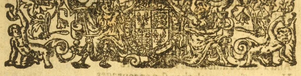 An illustration from The coronation : a comedy, as it was presented by her Majesties Servants at the Private House in Drury Lane, 1640, leaf 9