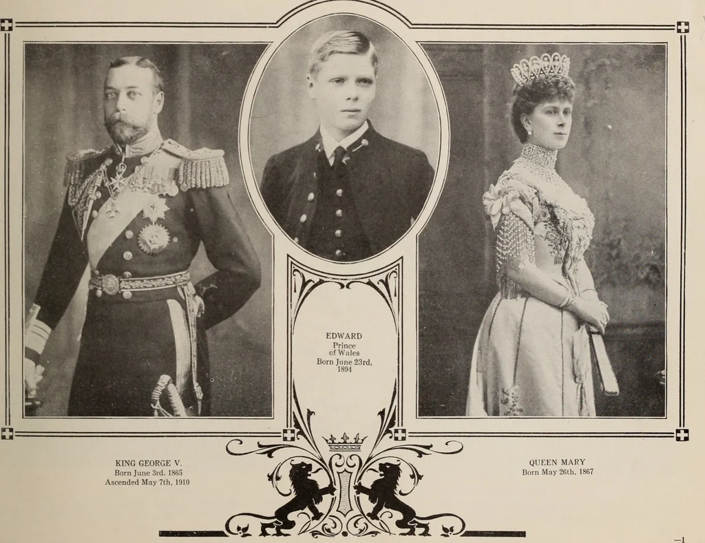An illustration from Coronation souvenir, 1911, leaf 2