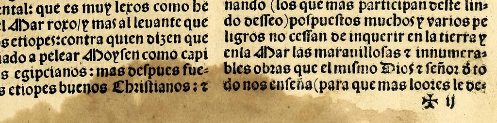 An illustration from Coronica delas Indias. La hystoria general de las Indias agora nueuamente impressa corregida y emendada. 1547 : y con la conquista del Peru, 1547, leaf 9