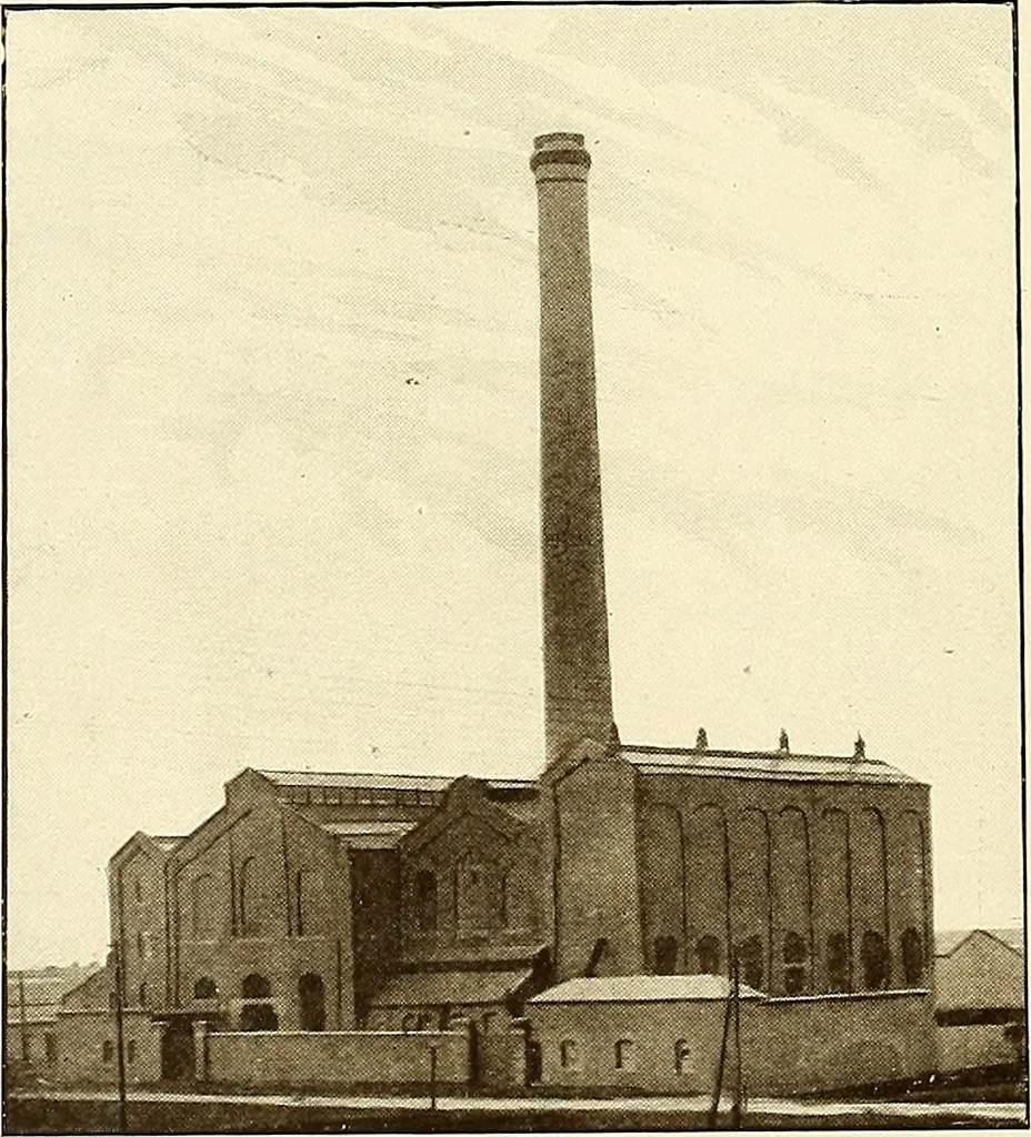 An illustration from Corporation of Dundee Electricity supply department, 1912, leaf 17
