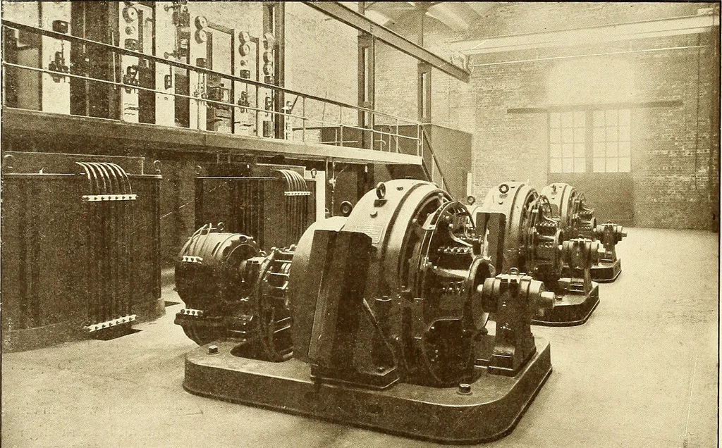 An illustration from Corporation of Dundee Electricity supply department, 1912, leaf 35
