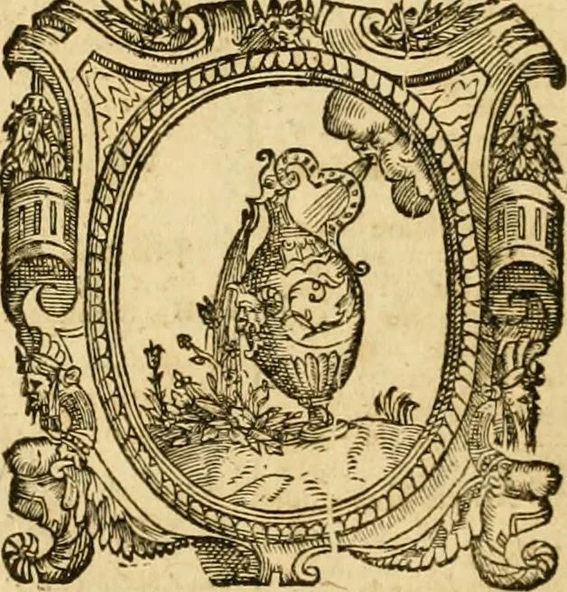 An illustration from Corpus juris canonici notis illustratum, Gregorij XIII. iussu editum : complectens Decretum Gratiani, Decretales Gregorij Papae IX., Sextum Decretalium Bonifacij Papae VIII., Clementinas, Extrauagantes Ioannis Papae XXII., Extrauagantes communes, 1661, leaf 25