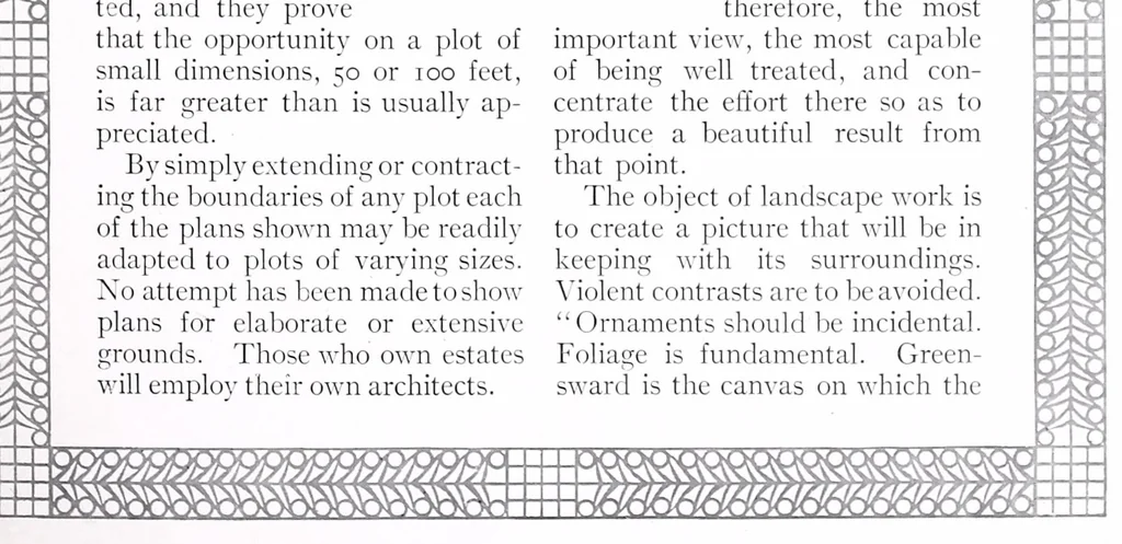 An illustration from Correct color schemes illustrated : painting the house in harmony with its architecture and its setting, together with simple hints on shrubbery arrangement, 1910, leaf 25