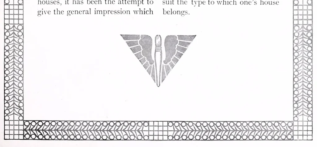 An illustration from Correct color schemes illustrated : painting the house in harmony with its architecture and its setting, together with simple hints on shrubbery arrangement, 1910, leaf 9