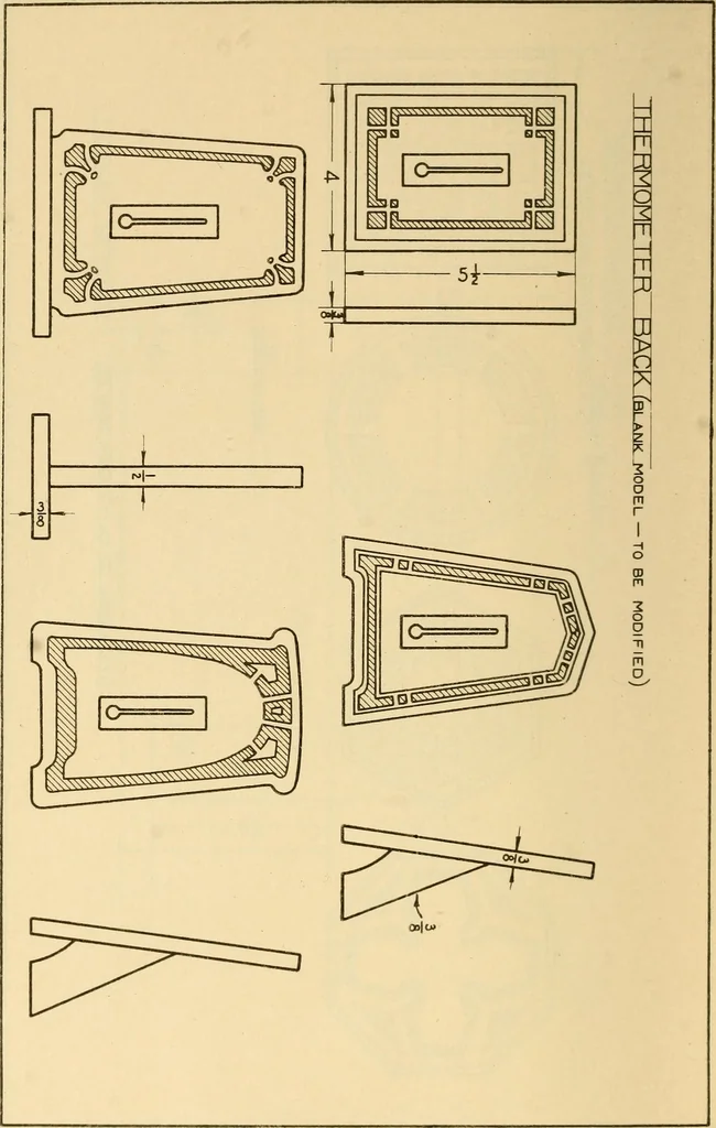 An illustration from Correlated courses in woodwork and mechanical drawing, 1912, leaf 163