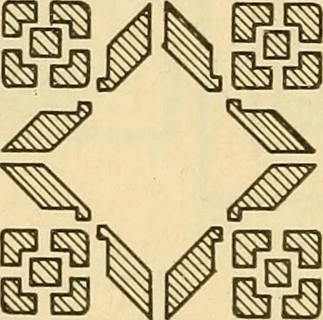 An illustration from Correlated courses in woodwork and mechanical drawing, 1912, leaf 167