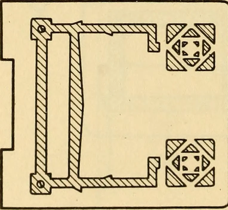An illustration from Correlated courses in woodwork and mechanical drawing, 1912, leaf 191