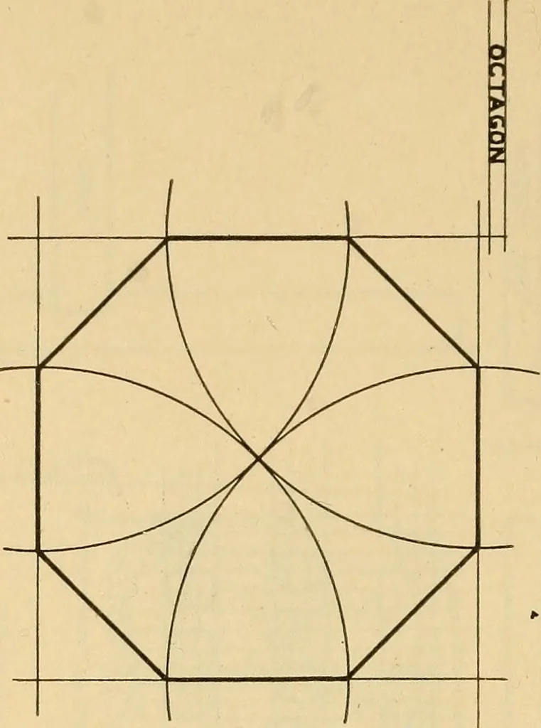 An illustration from Correlated courses in woodwork and mechanical drawing, 1912, leaf 193