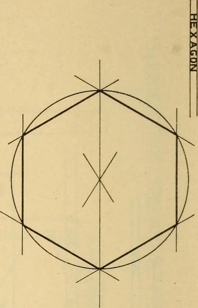 An illustration from Correlated courses in woodwork and mechanical drawing, 1912, leaf 193