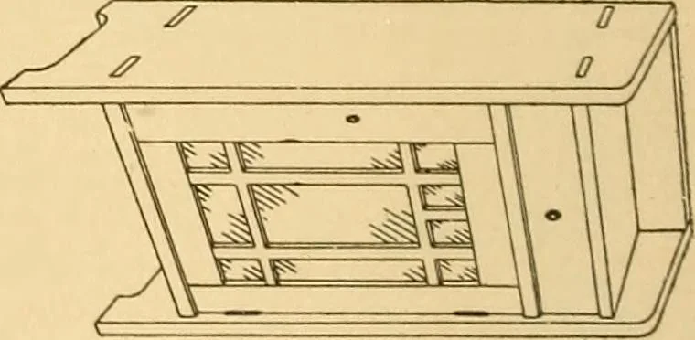 An illustration from Correlated courses in woodwork and mechanical drawing, 1912, leaf 241