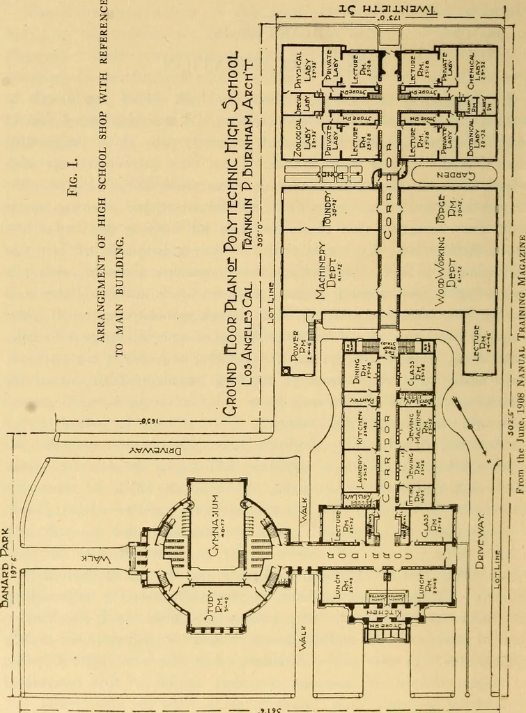 An illustration from Correlated courses in woodwork and mechanical drawing, 1912, leaf 37