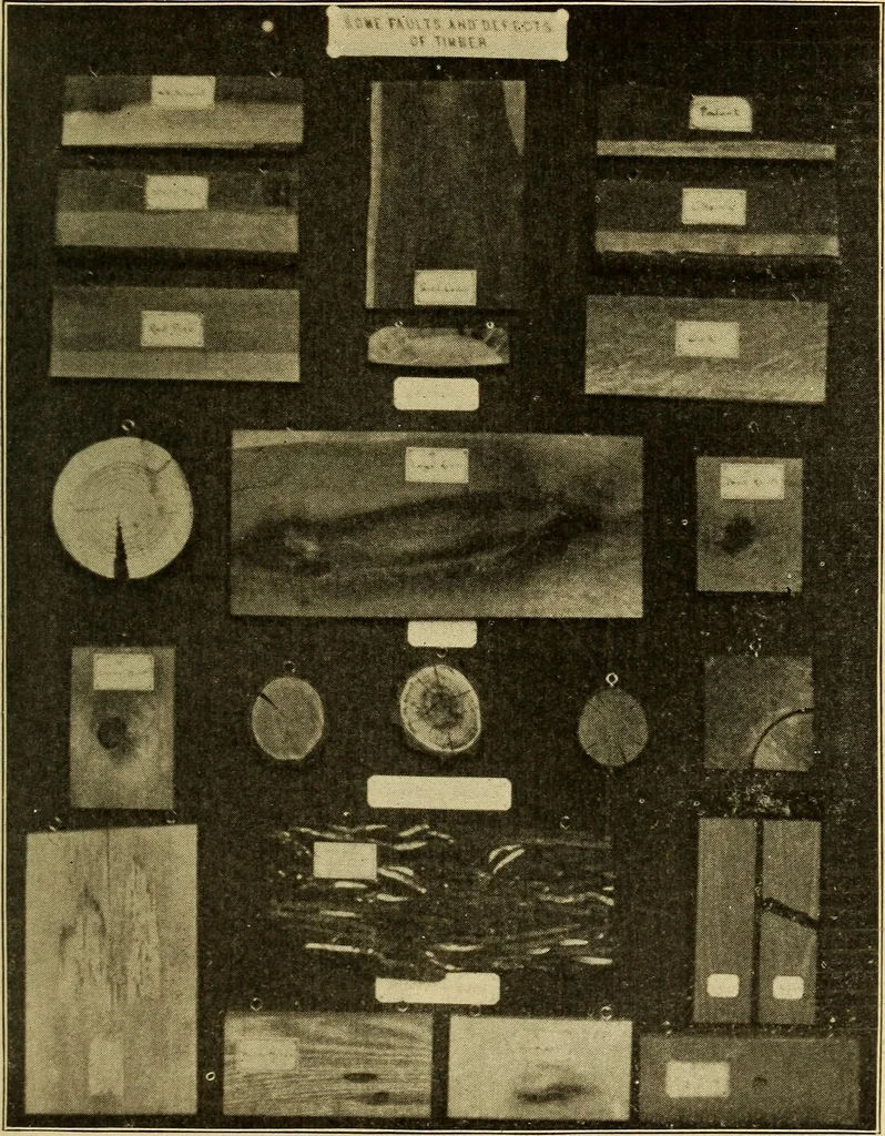 An illustration from Correlated courses in woodwork and mechanical drawing, 1912, leaf 46