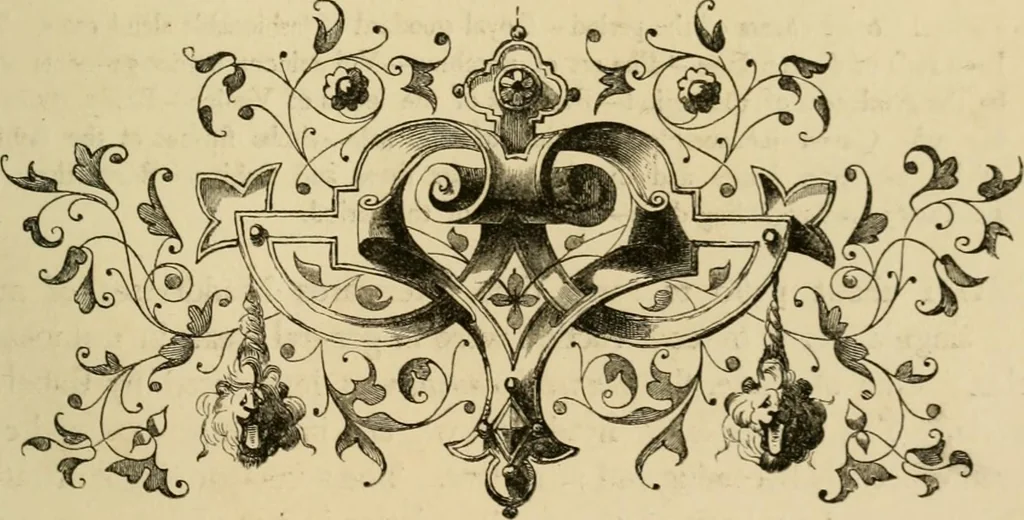 An illustration from The corset and the crinoline : a book of modes and costumes from remote periods to the present time, 1868, leaf 64