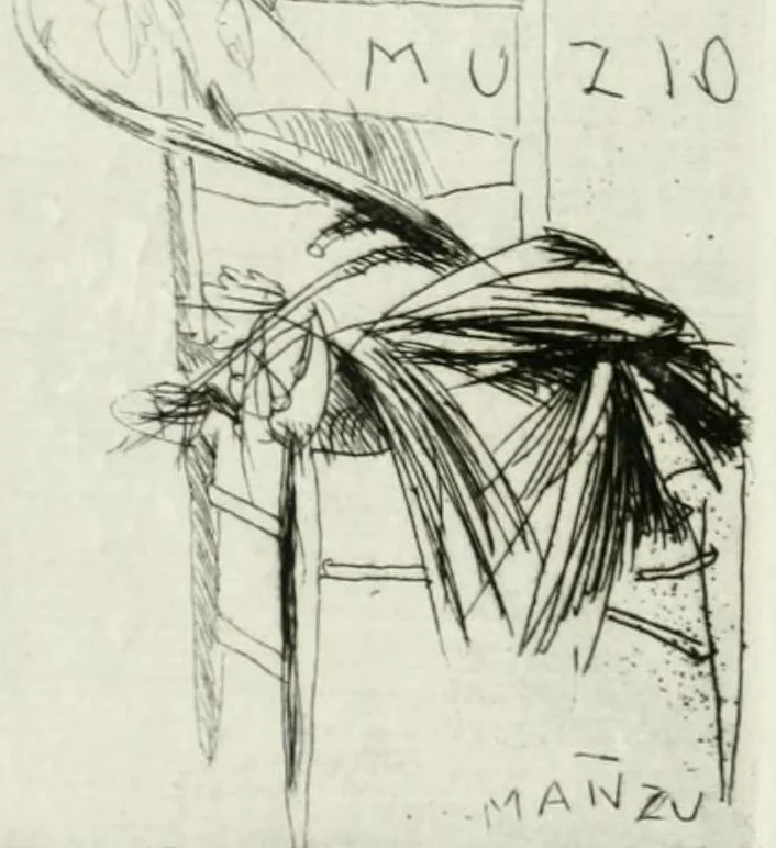 An illustration from Cort onderwys van de vyf colomen, leaf 2