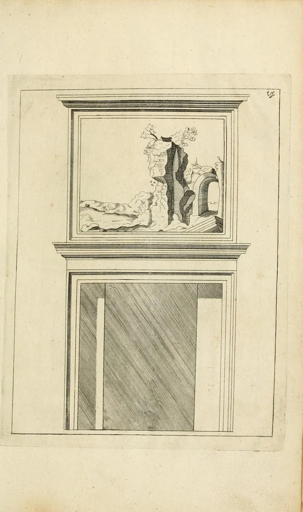 An illustration from Cort onderwys van de vyf colomen, leaf 37