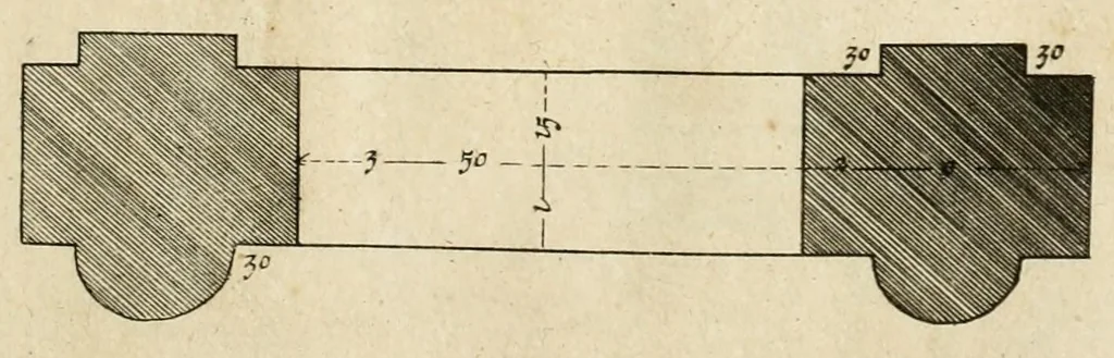 An illustration from Cort onderwys van de vyf colomen, leaf 73