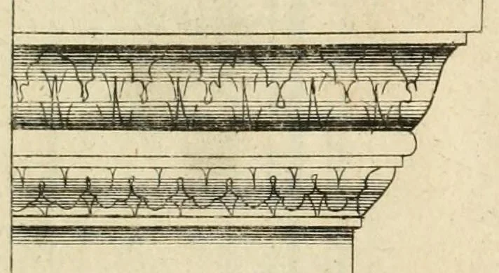 An illustration from Cort onderwys van de vyf colomen, leaf 81