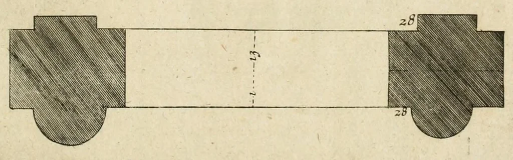 An illustration from Cort onderwys van de vyf colomen, leaf 85