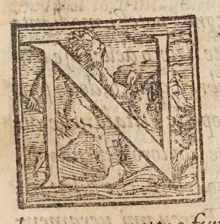 An illustration from Cosimo Bartoli ... Del modo di misvrare le distantie, le superficie, i corpi, le piante, le prouincie, le prospettiue, & tutte le altre cose terrene, che possono occorrere a gli huomini, secondo le uere regole d'Euclide, & de gli altri piu lodati scrittori, 1564, leaf 13