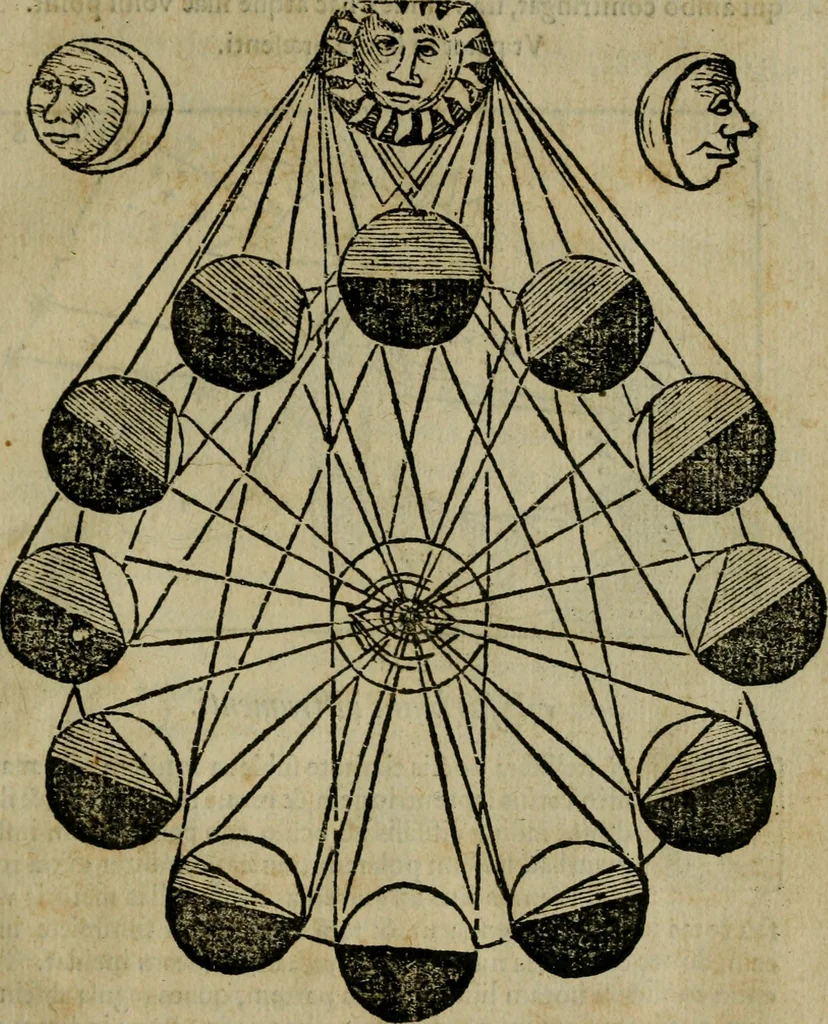An illustration from Cosmographia Petri Apiani, 1564, leaf 108