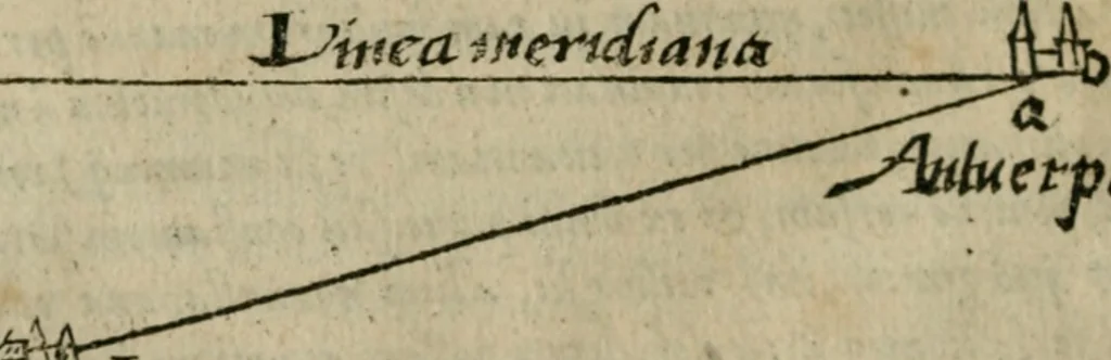 An illustration from Cosmographia Petri Apiani, 1564, leaf 111