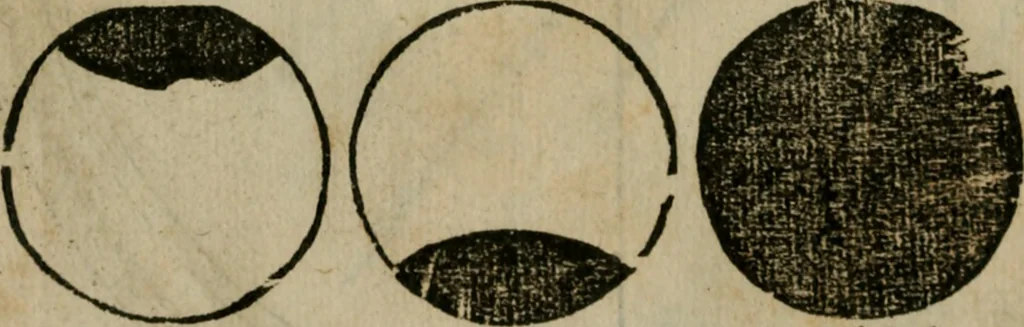 An illustration from Cosmographia Petri Apiani, 1564, leaf 29