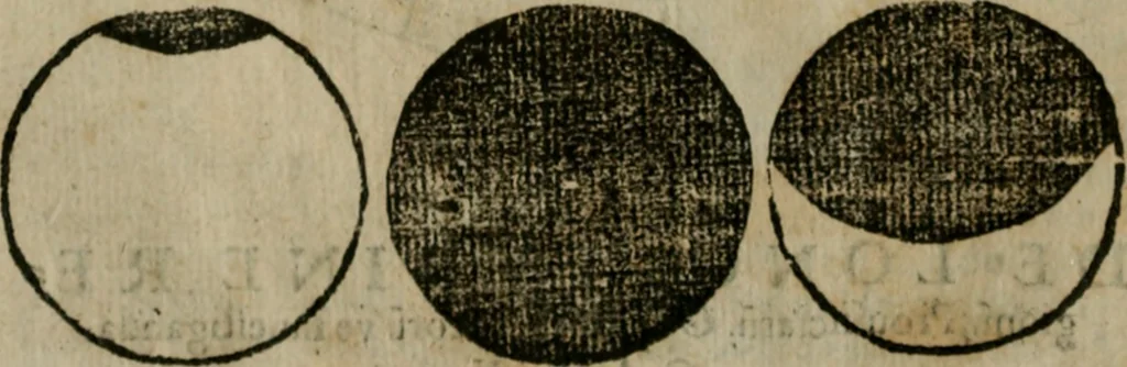 An illustration from Cosmographia Petri Apiani, 1564, leaf 29