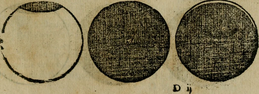 An illustration from Cosmographia Petri Apiani, 1564, leaf 30