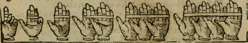 An illustration from Cosmographia Petri Apiani, 1564, leaf 35