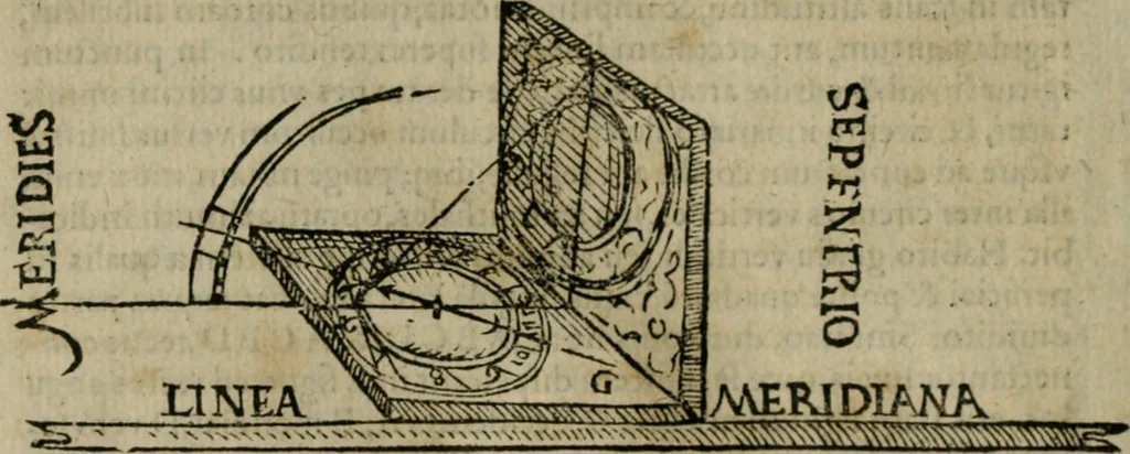 An illustration from Cosmographia Petri Apiani, 1564, leaf 51