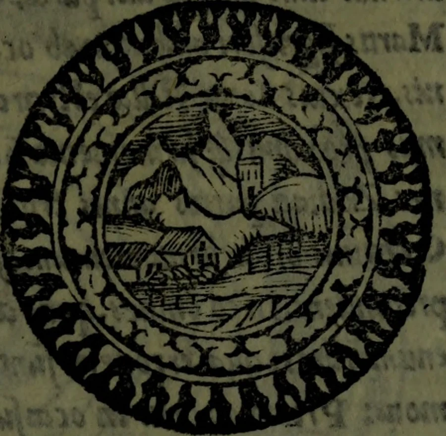 An illustration from Cosmographiae introductio cum quibusdam geometriae ac astronomiae principiis ad eam rem necessariis, 1541, leaf 22