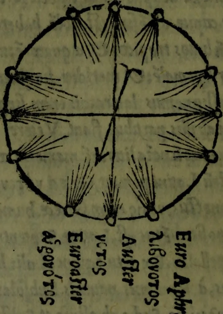 An illustration from Cosmographiae introductio cum quibusdam geometriae ac astronomiae principiis ad eam rem necessariis, 1541, leaf 29